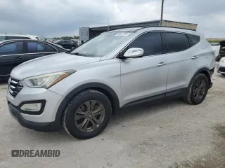 2014 Hyundai Santa Fe z VIN 5XYZUDLB6EG215948, wystawiony jako Copart lot #58847455 z przebiegiem 122 589 mil mil oraz Szkoda całkowita • Salvage title. Historia ofert i sprzedaży dostępna na DreamBid. Obrazek 1.