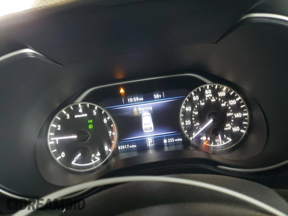 2017 Nissan Maxima SV with VIN 1N4AA6AP1HC386539, listed as a Copart auction lot 50653015 with 93,917 mi miles and Salvage Title. Bid and sale history available at DreamBid. Image 9.