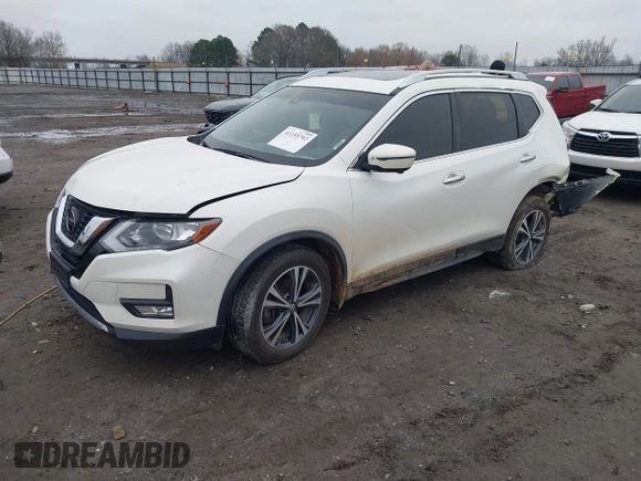 2019 Nissan Rogue SV with VIN JN8AT2MT4KW263267, listed as a IAAI auction lot 41155792 with 106,668 mi miles. Bid and sale history available at carsss.com. Image 18.