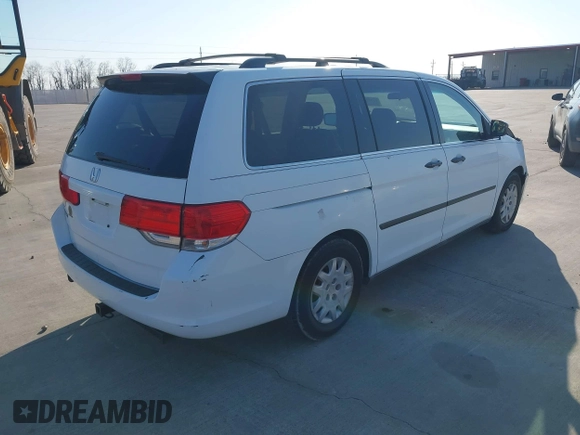 2010 Honda Odyssey LX z VIN 5FNRL3H29AB017405, wystawiony jako IAAI lot #41636159 z przebiegiem 187 667 mil mil oraz . Historia ofert i sprzedaży dostępna na DreamBid. Obrazek 4.