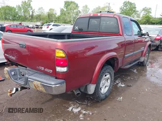 2003 Toyota Tundra SR5 with VIN 5TBBT44123S402249, listed as a IAAI auction lot 42163543 with 146,694 mi miles and . Bid and sale history available at DreamBid. Image 4.