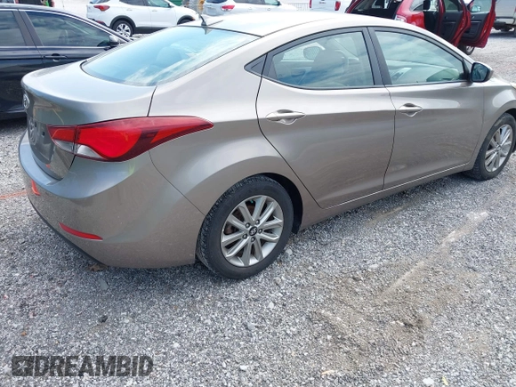 2016 Hyundai Elantra SE z VIN 5NPDH4AE6GH656681, wystawiony jako IAAI lot #41941750 z przebiegiem 110 289 mil mil oraz . Historia ofert i sprzedaży dostępna na DreamBid. Obrazek 4.