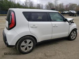 2015 Kia Soul with VIN KNDJN2A22F7804771, listed as a Copart auction lot 51493755 with 52,666 mi miles and Salvage Title. Bid and sale history available at DreamBid. Image 3.