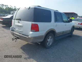 2003 Ford Expedition Eddie Bauer z VIN 1FMRU17W13LA60377, wystawiony jako IAAI lot #42220081 z przebiegiem 247 990 mil mil oraz . Historia ofert i sprzedaży dostępna na DreamBid. Obrazek 4.