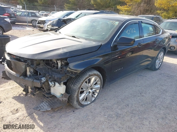 2016 Chevrolet Impala LS with VIN 2G11X5SAXG9132050, listed as a IAAI auction lot 41440712 with 156,940 mi miles. Bid and sale history available at carsss.com. Image 2.