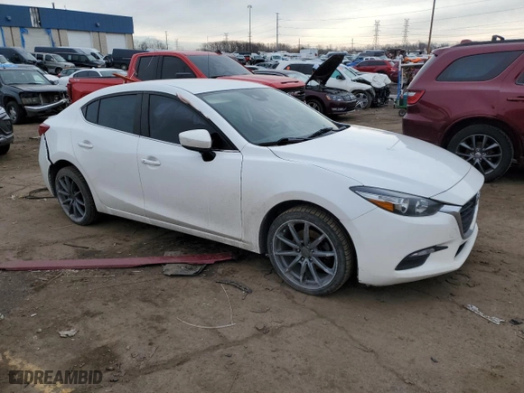 2018 Mazda Mazda3 4-Door Touring with VIN 3MZBN1V36JM246078, listed as a Copart auction lot 47120295 with 107,380 mi miles and Clean Title. Bid and sale history available at carsss.com. Image 4.