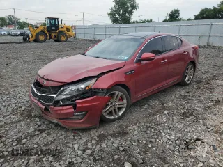 2013 Kia Optima SX с VIN 5XXGR4A6XDG121735, выставлен на аукционе Copart как лот 64182115 с пробегом 45 089 миль миль и Списание • Salvage title. История ставок и продаж доступна на DreamBid. Изображение 1.