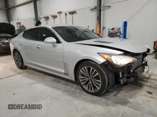 2018 Kia Stinger with VIN KNAE15LA9J6011899, listed as a Copart auction lot 88929115 with 95,311 mi miles and Salvage Title. Bid and sale history available at DreamBid. Image 4.