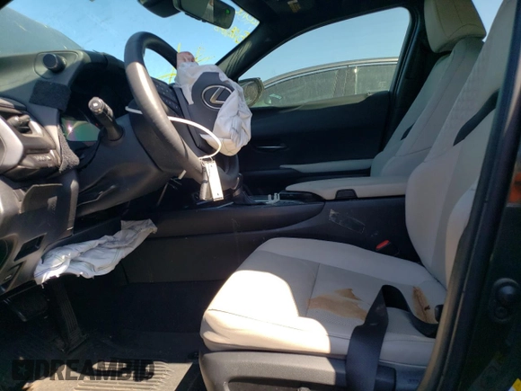 2019 Lexus UX 250h with VIN JTHU9JBH4K2000752, listed as a Copart auction lot 58760355 with 40,969 mi miles and Salvage title. Bid and sale history available at DreamBid. Image 7.