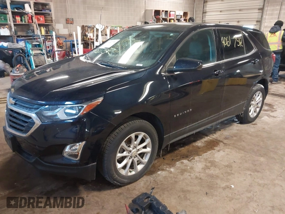 2020 Chevrolet Equinox LT with VIN 3GNAXUEV2LS582389, listed as a IAAI auction lot 41427786 with 66,641 mi miles and . Bid and sale history available at DreamBid. Image 17.
