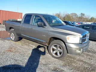 2008 Dodge Ram 1500 Laramie with VIN 1D3HU18288J212970, listed as a IAAI auction lot 41327352 with NaN miles. Bid and sale history available at carsss.com. Image 1.