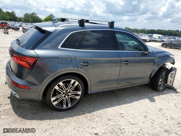 2018 Audi SQ5 Premium Plus with VIN WA1A4AFY7J2146620, listed as a Copart auction lot 57769854 with 64,493 mi miles and Non Repairable. Bid and sale history available at carsss.com. Image 3.