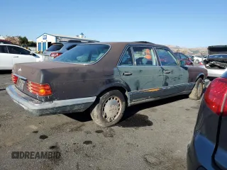 1988 Mercedes-Benz 420 with VIN WDBCA35D9JA383664, listed as a Copart auction lot 77283824 with 342,656 mi miles and Salvage Title. Bid and sale history available at carsss.com. Image 3.