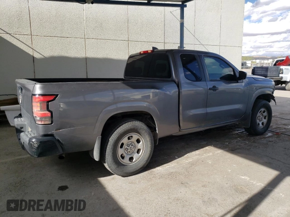 2022 Nissan Frontier S with VIN 1N6ED1CL7NN641336, listed as a Copart auction lot 67718234 with 27,960 mi miles and Salvage Title. Bid and sale history available at carsss.com. Image 3.