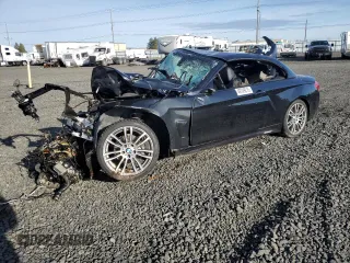 2015 BMW 4 Series 428i with VIN WBA3V7C59FP772153, listed as a Copart auction lot 49709215 with Not Provided miles and Salvage Title. Bid and sale history available at carsss.com. Image 1.