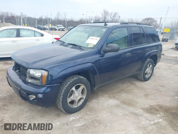 2008 Chevrolet TrailBlazer 3LT with VIN 1GNDT13S082211993, listed as a IAAI auction lot 42063734 with 250,803 mi miles and . Bid and sale history available at DreamBid. Image 2.