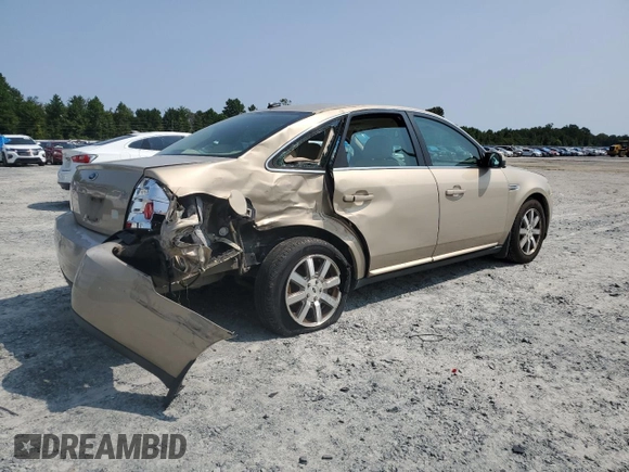 2008 Ford Taurus SEL with VIN 1FAHP24W68G151345, listed as a Copart auction lot 70502804 with 147,563 mi miles and Salvage Title. Bid and sale history available at carsss.com. Image 3.