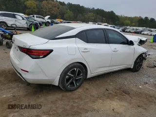 2024 Nissan Sentra SV with VIN 3N1AB8CV8RY321388, listed as a Copart auction lot 50821645 with 10,318 mi miles and Salvage Title. Bid and sale history available at DreamBid. Image 3.