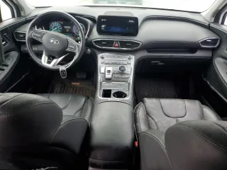 2021 Hyundai Santa Fe Hybrid Limited with VIN KM8S5DA13MU010444, listed as a Copart auction lot 79725034 with 43,578 mi miles and Salvage Title. Bid and sale history available at carsss.com. Image 8.