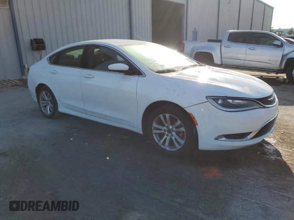 2015 Chrysler 200 Limited with VIN 1C3CCCAB0FN593865, listed as a Copart auction lot 53133705 with 111,687 mi miles and Salvage Title. Bid and sale history available at carsss.com. Image 4.