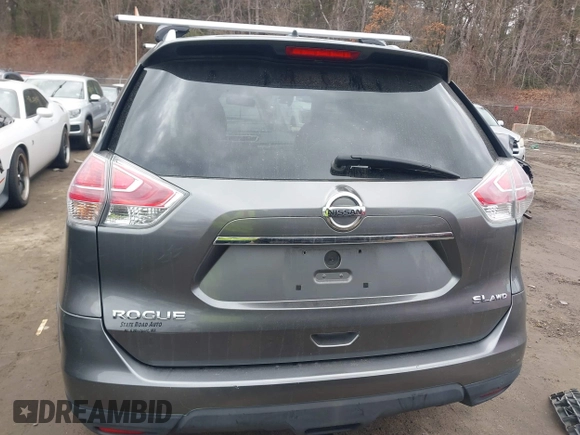 2016 Nissan Rogue SV with VIN KNMAT2MV6GP695258, listed as a IAAI auction lot 41720496 with 148,149 mi miles and . Bid and sale history available at carsss.com. Image 16.