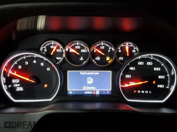 2020 Chevrolet Silverado 1500 LT Trail Boss with VIN 1GCPYFED8LZ180513, listed as a Copart auction lot 42901935 with 44,546 mi miles and Salvage Title. Bid and sale history available at carsss.com. Image 9.