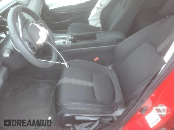 2016 Honda Civic EX with VIN 2HGFC2F72GH543505, listed as a Copart auction lot 87954465 with 25,690 mi miles and Salvage Title. Bid and sale history available at DreamBid. Image 7.
