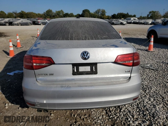2015 Volkswagen Jetta Sport with VIN 3VWD17AJ9FM284407, listed as a Copart auction lot 75402284 with Not provided miles and Salvage title. Bid and sale history available at DreamBid. Image 6.