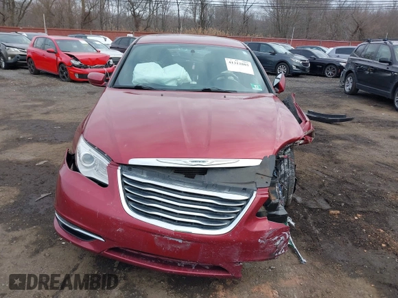 2013 Chrysler 200 LX with VIN 1C3CCBAG9DN736315, listed as a IAAI auction lot 41312803 with 78,344 mi miles. Bid and sale history available at carsss.com. Image 12.