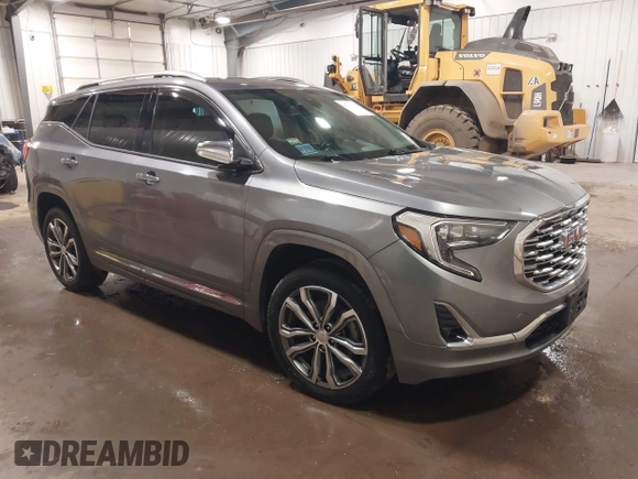 2019 GMC Terrain Denali z VIN 3GKALXEX2KL174723, wystawiony jako IAAI lot #41453790 z przebiegiem 77 193 mil mil oraz . Historia ofert i sprzedaży dostępna na DreamBid. Obrazek 1.