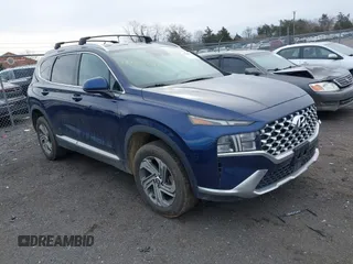 2022 Hyundai Santa Fe SEL with VIN 5NMS2DAJ8NH443618, listed as a IAAI auction lot 41728010 with 77,066 mi miles. Bid and sale history available at carsss.com. Image 1.