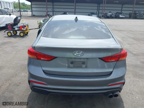 2018 Hyundai Elantra Sport with VIN KMHD04LB0JU597002, listed as a IAAI auction lot 41983087 with 95,583 mi miles. Bid and sale history available at carsss.com. Image 16.