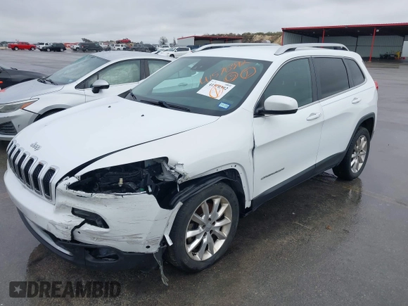 2014 Jeep Cherokee Limited with VIN 1C4PJLDS9EW225899, listed as a IAAI auction lot 41570392 with 226,226 mi miles. Bid and sale history available at carsss.com. Image 18.