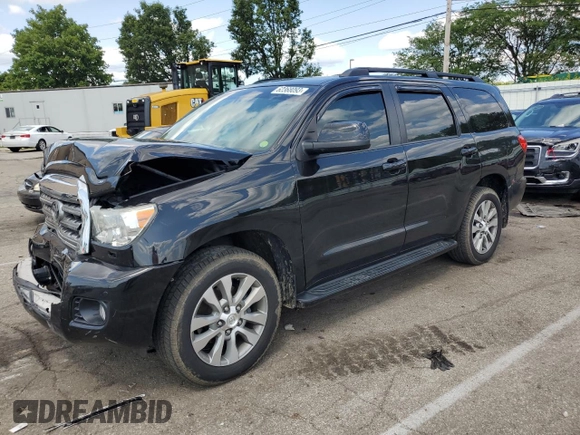 2015 Toyota Sequoia Limited with VIN 5TDJW5G16FS126223, listed as a Copart auction lot 62368093 with 152,698 mi miles. Bid and sale history available at carsss.com. Image 1.