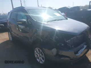 2020 Ford EcoSport SE z VIN MAJ6S3GL3LC319729, wystawiony jako IAAI lot #42128995 z przebiegiem 51 404 mil mil oraz . Historia ofert i sprzedaży dostępna na DreamBid. Obrazek 1.