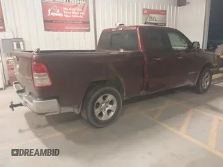 2020 Ram 1500 Big Horn with VIN 1C6RREBT0LN139156, listed as a IAAI auction lot 41355756 with 180,346 mi miles. Bid and sale history available at carsss.com. Image 4.