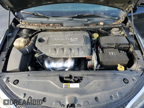 2015 Chrysler 200 Limited with VIN 1C3CCCABXFN694718, listed as a Copart auction lot 45916885 with 124,412 mi miles and Salvage Title. Bid and sale history available at DreamBid. Image 12.