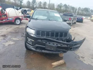 2020 Jeep Compass Latitude with VIN 3C4NJDBB7LT157685, listed as a IAAI auction lot 41928970 with 108,163 mi miles. Bid and sale history available at carsss.com. Image 12.