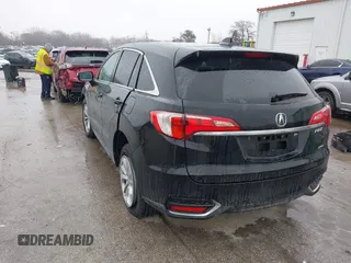 2016 Acura RDX with VIN 5J8TB4H31GL016117, listed as a IAAI auction lot 41747892 with 122,296 mi miles. Bid and sale history available at carsss.com. Image 3.