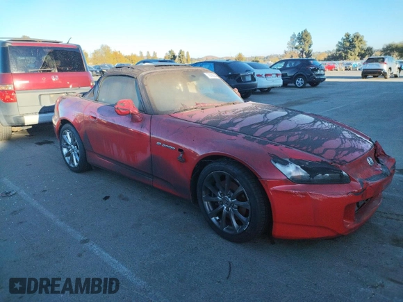 2006 Honda S2000 с VIN JHMAP21456S001251, выставлен на аукционе Copart как лот 79766244 с пробегом Не указан миль и Списание • Salvage title. История ставок и продаж доступна на DreamBid. Изображение 4.