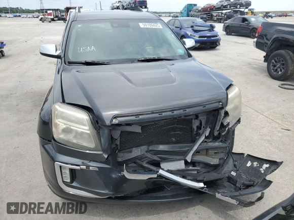 2017 GMC Terrain Denali with VIN 2GKFLRE38H6279441, listed as a Copart auction lot 59109425 with 215,537 mi miles and Salvage title. Bid and sale history available at DreamBid. Image 5.