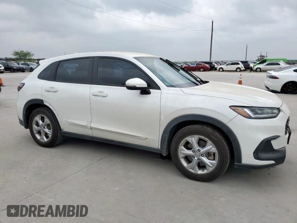 2023 Honda HR-V LX with VIN 3CZRZ1H34PM704706, listed as a Copart auction lot 51579045 with 192,672 mi miles and Salvage title. Bid and sale history available at DreamBid. Image 4.