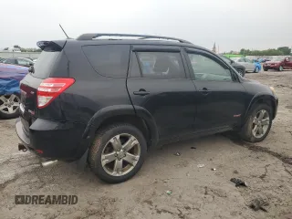 2010 Toyota RAV4 Sport with VIN JTMRK4DV1A5087362, listed as a Copart auction lot 58727595 with 245,480 mi miles and Clean title. Bid and sale history available at DreamBid. Image 3.