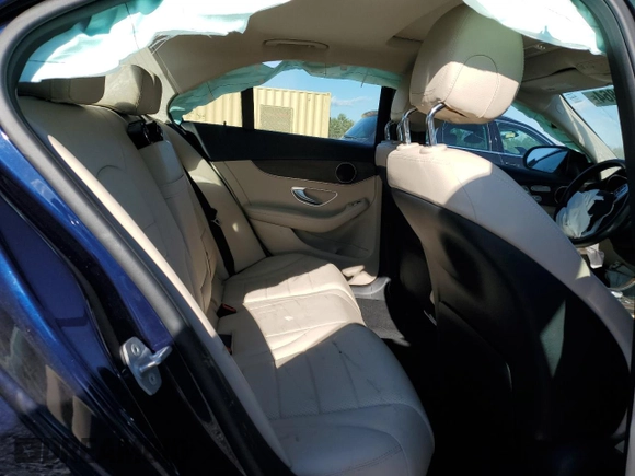 2021 Mercedes-Benz C 300 with VIN W1KWF8EB4MR606541, listed as a Copart auction lot 83422864 with 40,409 mi miles and Salvage Title. Bid and sale history available at carsss.com. Image 10.