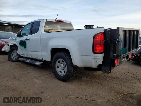 2018 Chevrolet Colorado 4WD Work Truck with VIN 1GCHTBEA9J1306908, listed as a Copart auction lot 47646025 with 137,330 mi miles and Salvage title. Bid and sale history available at DreamBid. Image 2.