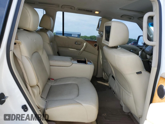 2011 Infiniti QX56 7-passenger with VIN JN8AZ2NE1B9004619, listed as a Copart auction lot 59404484 with 234,215 mi miles and Clean Title. Bid and sale history available at carsss.com. Image 11.