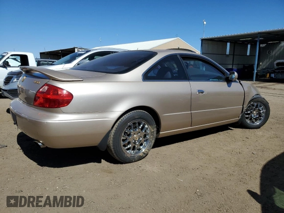 2001 Acura CL with VIN 19UYA42411A024201, listed as a Copart auction lot 50728825 with 107,997 mi miles and Salvage Title. Bid and sale history available at carsss.com. Image 3.