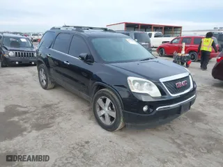 2012 GMC Acadia SLT1 with VIN 1GKKVRED4CJ193024, listed as a IAAI auction lot 41643244 with 185,726 mi miles. Bid and sale history available at carsss.com. Image 1.
