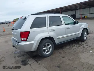 2007 Jeep Grand Cherokee Limited with VIN 1J8HR58N57C532416, listed as a IAAI auction lot 41719729 with 169,154 mi miles. Bid and sale history available at carsss.com. Image 4.