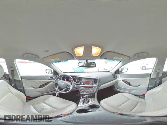 2013 Kia Optima EX with VIN 5XXGN4A78DG231512, listed as a Copart auction lot 52190005 with 160,891 mi miles and Salvage Title. Bid and sale history available at DreamBid. Image 14.